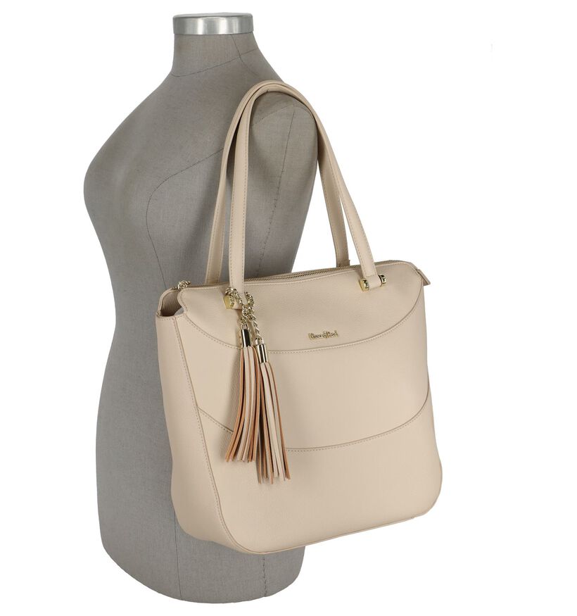 Licht Beige Shopper Tas Kisses Of Pearl Chloe, , pdp