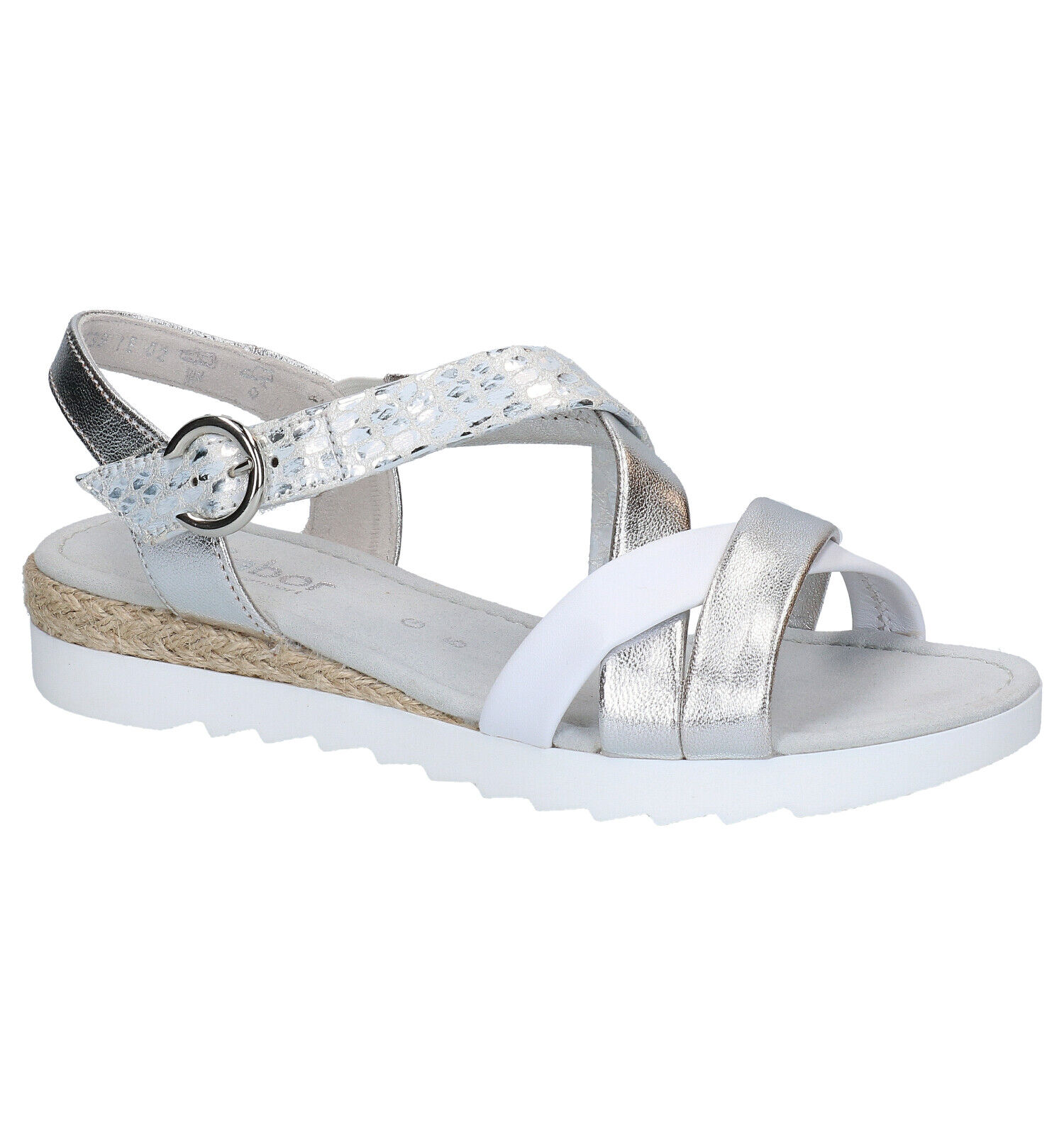 Gabor Zilveren Sandalen Dames Sandalen Online op TORFS.BE