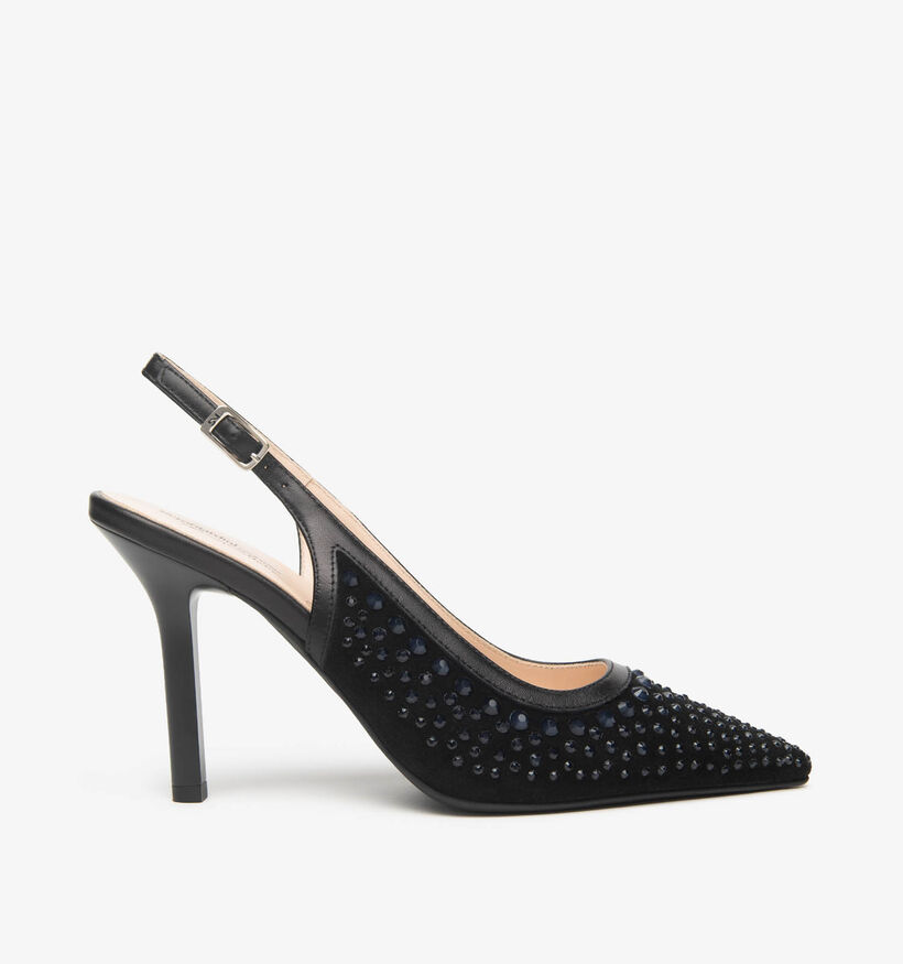 NeroGiardini Talons hauts Slingback en Noir pour femmes (370762)