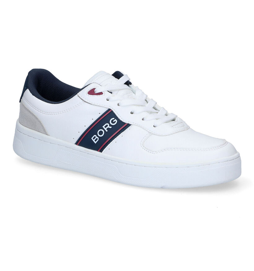 Björn Borg Chaussures à lacets en Blanc pour hommes (305895) - pour semelles orthopédiques