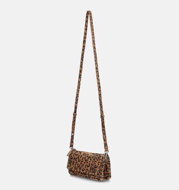 DSTRCT Crossbody tassen Cognac/Bruin/Roze/Groen