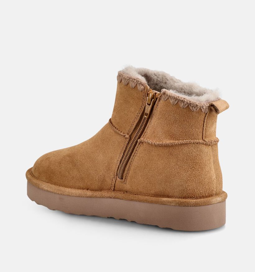 Gabor Donkerbruine Boots voor dames (380099) - geschikt voor steunzolen