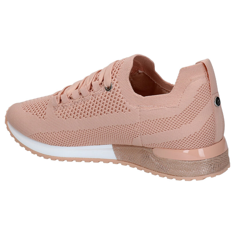 La Strada Roze Sneakers in stof (292901)