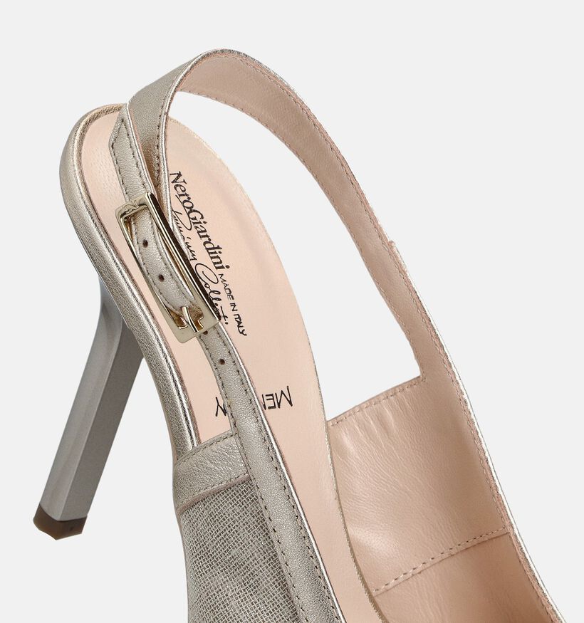 NeroGiardini Gouden Slingback Pumps voor dames (369100)