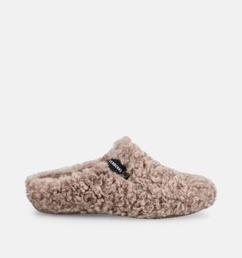 Verbenas Low Pantoffels Wit/Beige/Groen