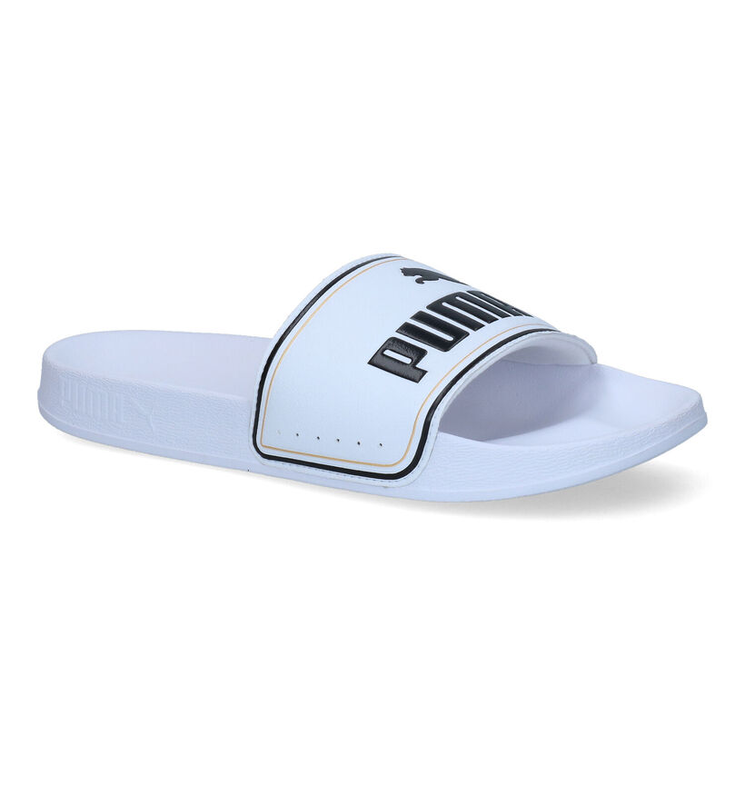 Puma Leadcat FTR Claquettes de piscine en Blanc pour filles (317407)