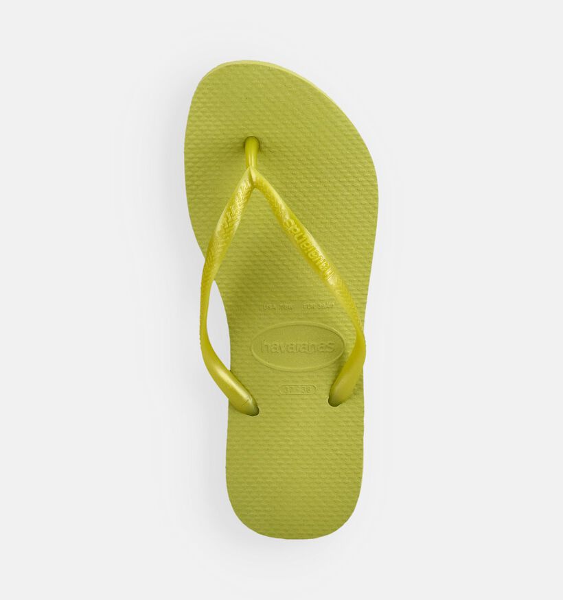 Havaianas Slim Gele Teenslippers voor dames (373106)