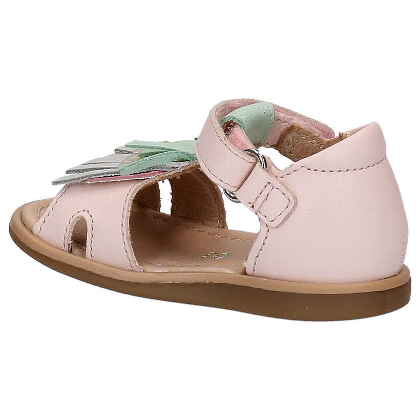 Shoo Pom Roze Sandalen in leer (268765)