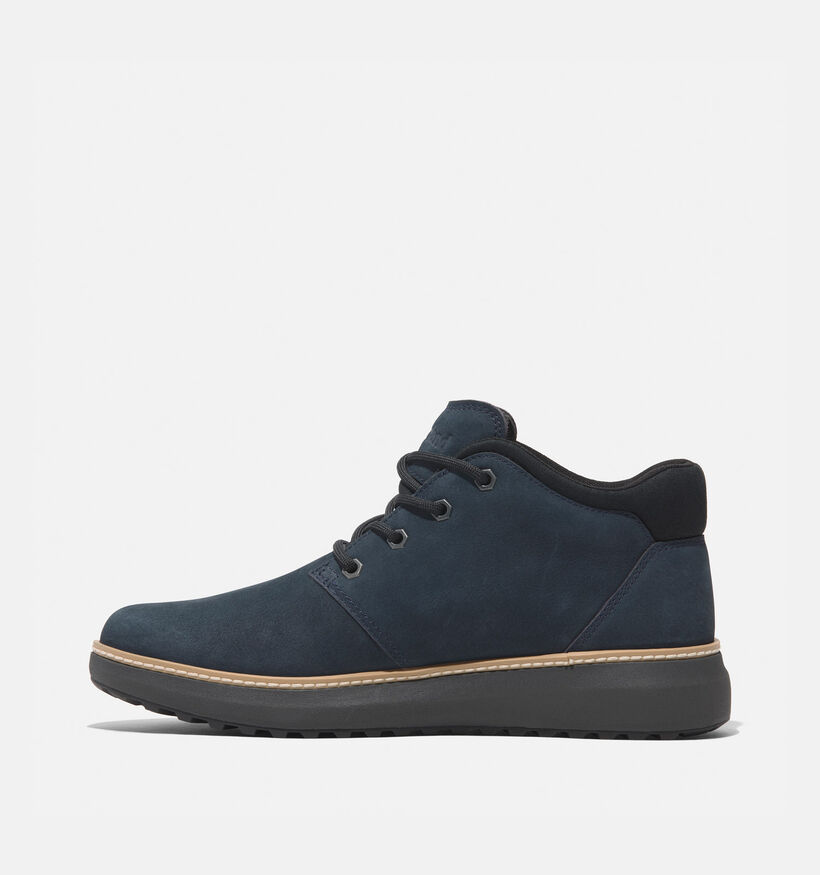 Timberland Hudson Road Mid Chukka Blauwe Bottines voor heren (348537) - geschikt voor steunzolen