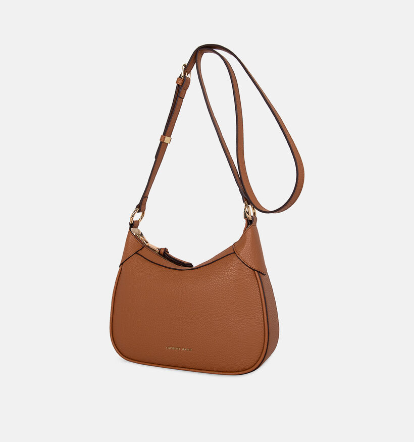 Laurent David Cognac Schoudertas voor dames (381553)