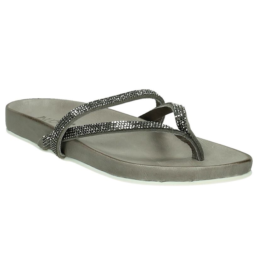 Inuovo Taupe Teenslipper, , pdp