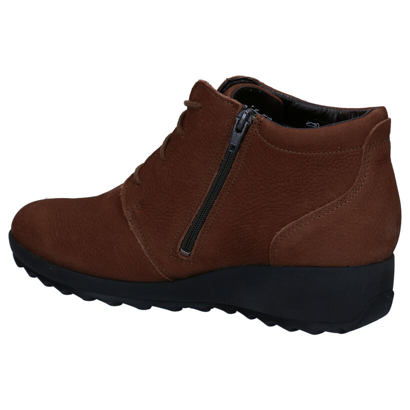 Mephisto Athina Bottines en Marron en nubuck (259732)