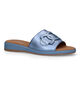 Comfort Nu-pieds plates en Bleu pour femmes (323258)