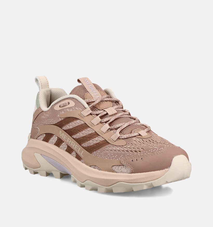 Merrell Moab Speed 2 Chaussures de randonn&eacute;e en Marron pour femmes (368888) - pour semelles orthop&eacute;diques