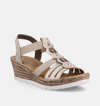 Rieker Sandalen Beige