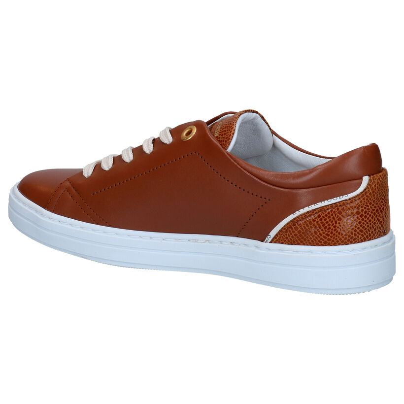 River Woods Cognac Veterschoenen in leer (289058)