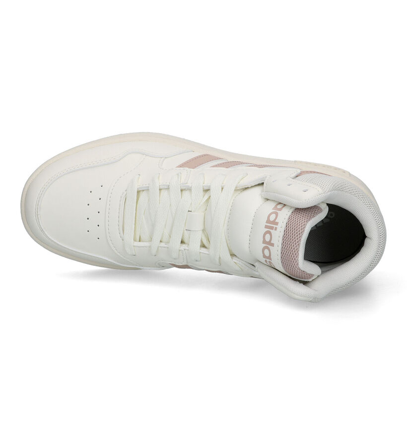 adidas Hoops 3.0 Mid Witte Sneakers voor dames (329412) - geschikt voor steunzolen