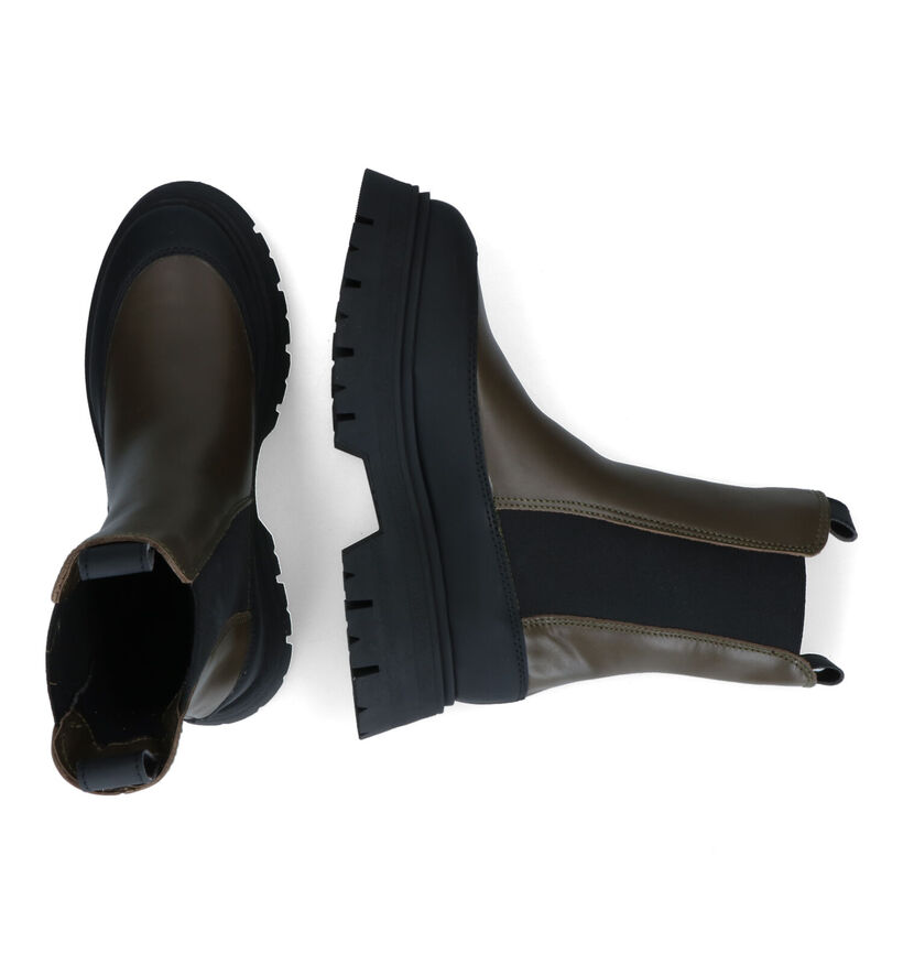 Tamaris Touch It Kaki Chelsea Boots voor dames (315460)