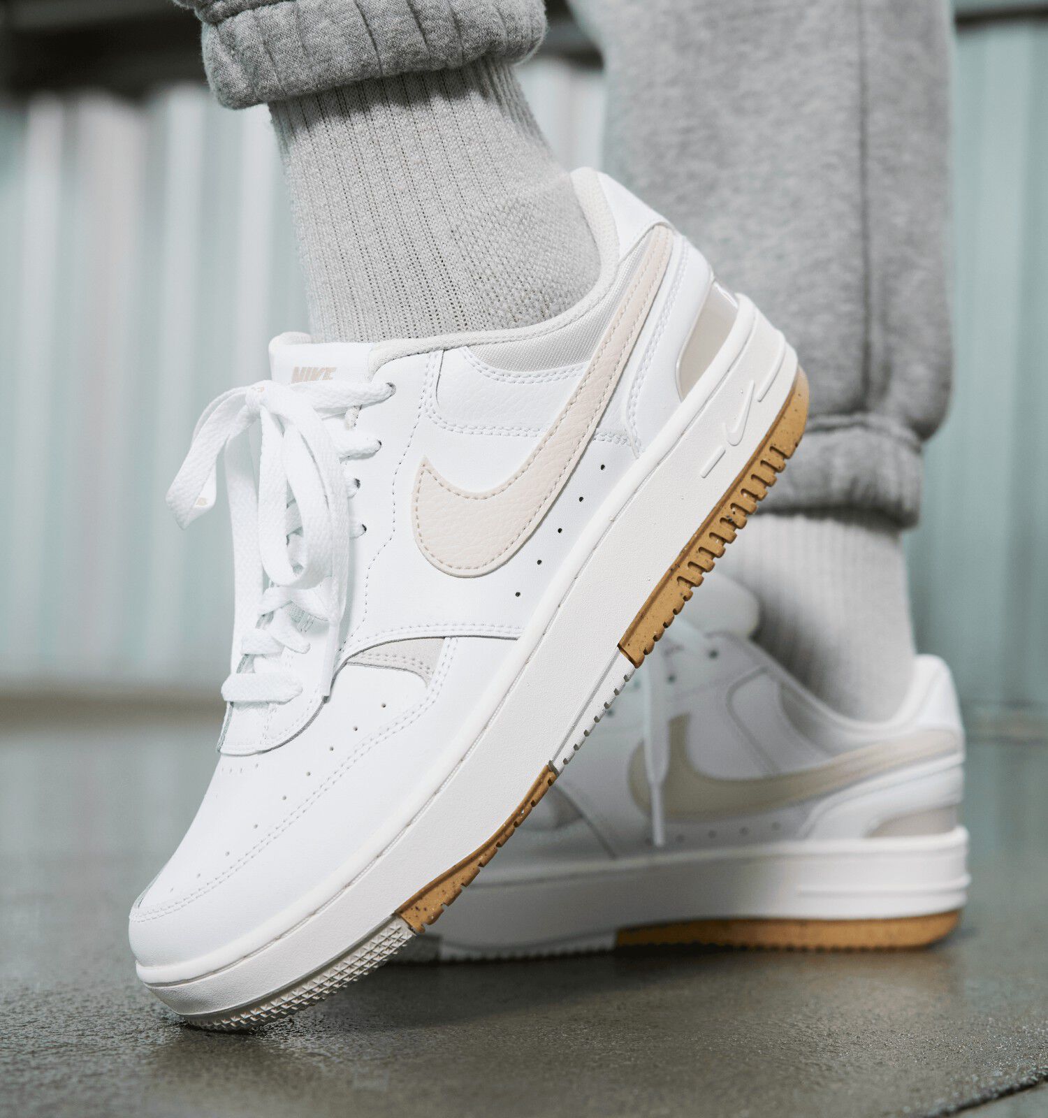 Nike Court Vision Low - Lage sneakers voor dames - Wit - Nelson.nl