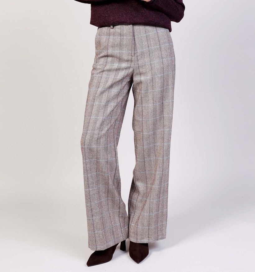 Vila Celin Pantalon en Beige pour femmes (364102)