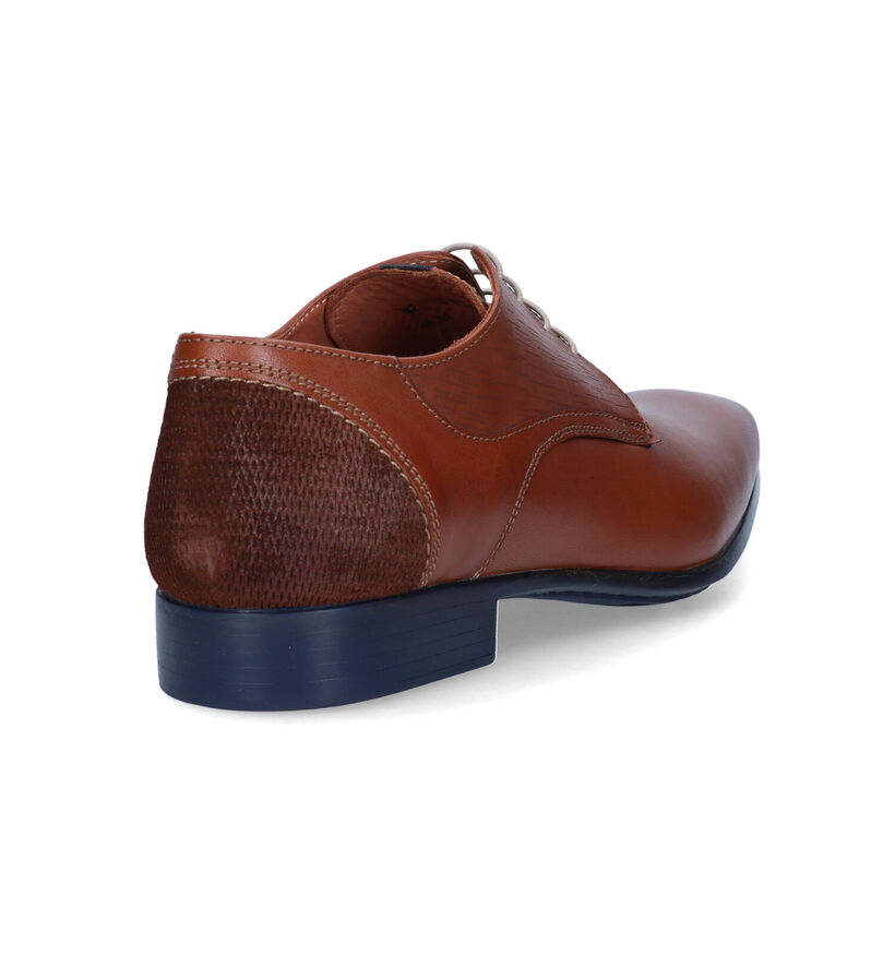 Ambiorix Julius Chaussures classiques en Cognac pour hommes (324844)