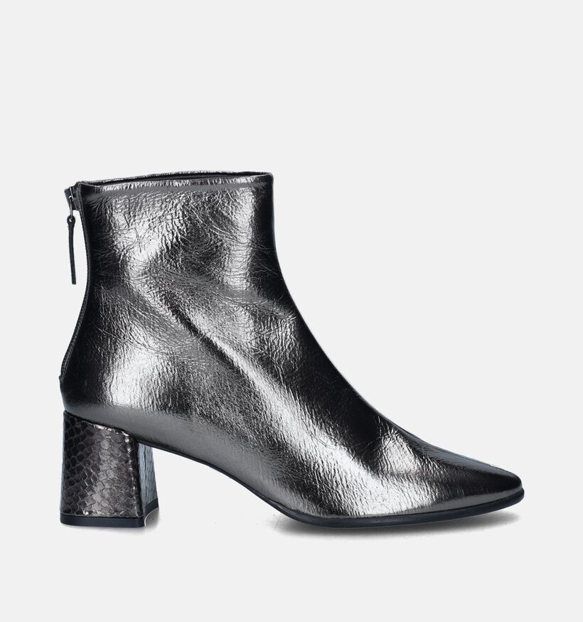 Zinda Bottillons avec talon en Argent pour femmes (348495)