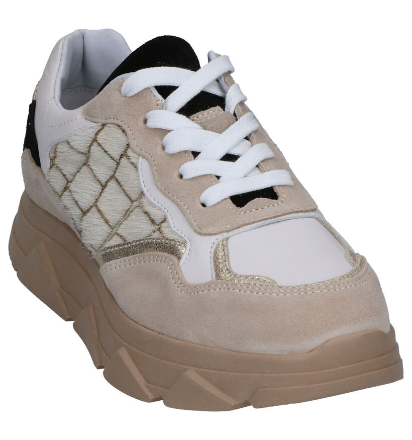Tango Chaussures à lacets en Beige en cuir (263987)