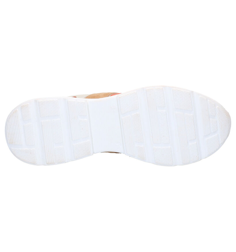 Hip Oranje Sneakers in leer (274451)