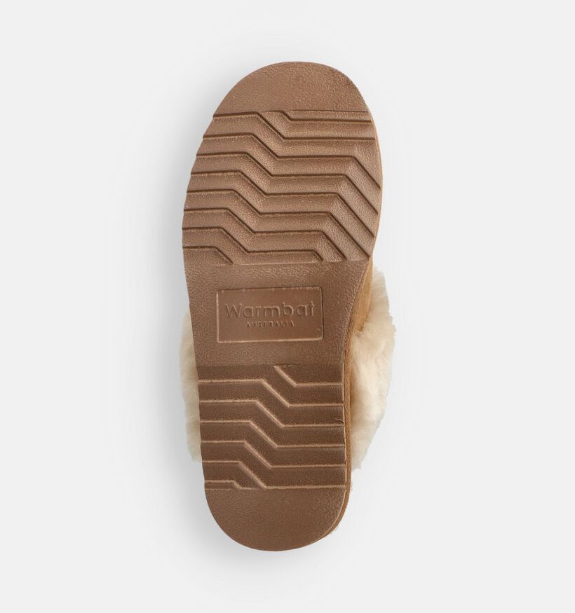 Flurry Pantoufles ouvertes en Marron pour femmes (362517)