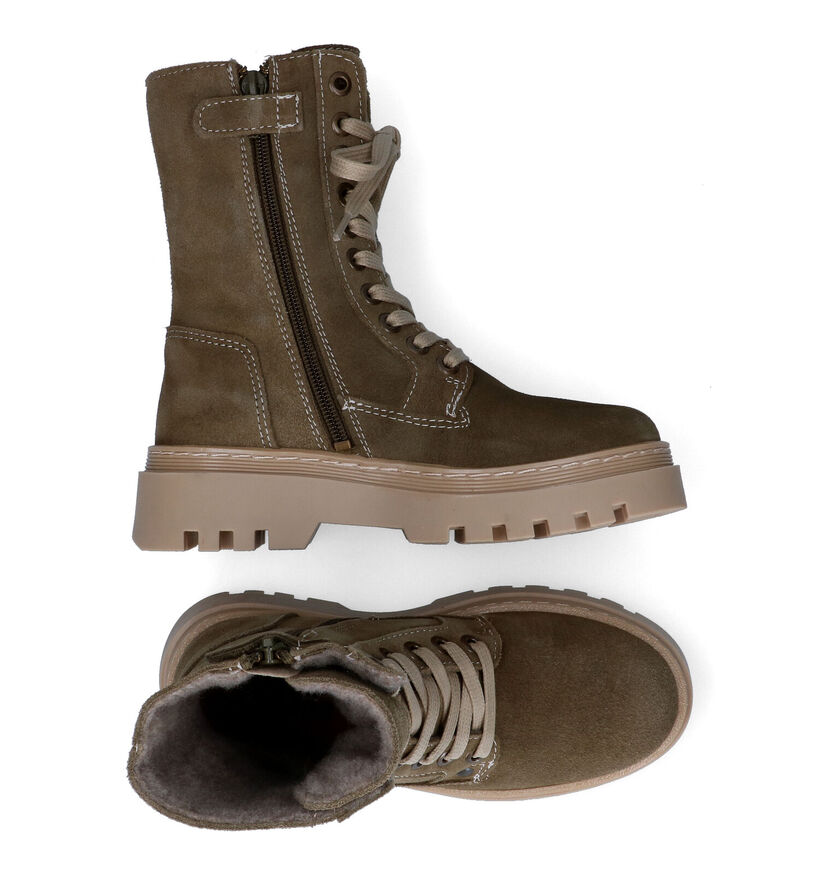 Bullboxer Cognac Boots voor meisjes (314966) - geschikt voor steunzolen