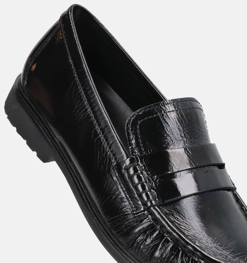 Gabor Comfort Zwarte Mocassins voor dames (376965) - geschikt voor steunzolen