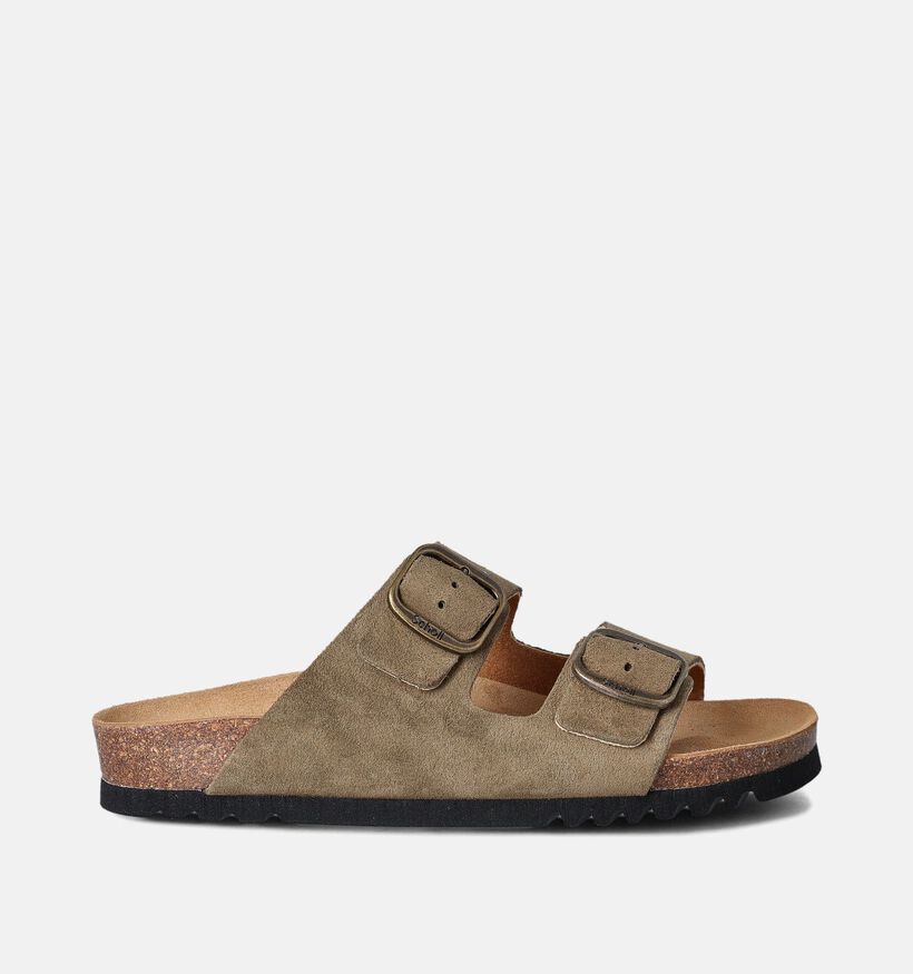Scholl Josephine Kaki Slippers voor dames (357563)