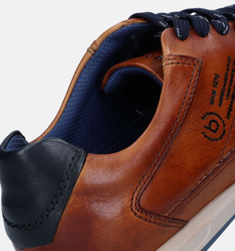 Bugatti Thorello Chaussures à lacets en Cognac pour hommes (339880) - pour semelles orthopédiques