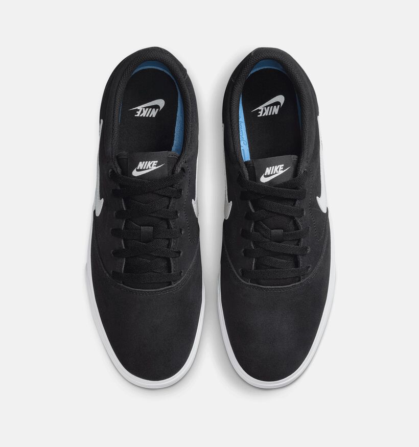 Nike Charge Suede Baskets en Noir pour hommes, garçons (350479)