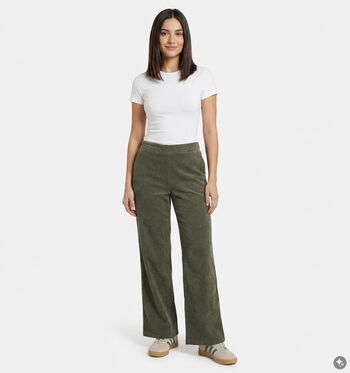 Vero Moda Pantalons Vert