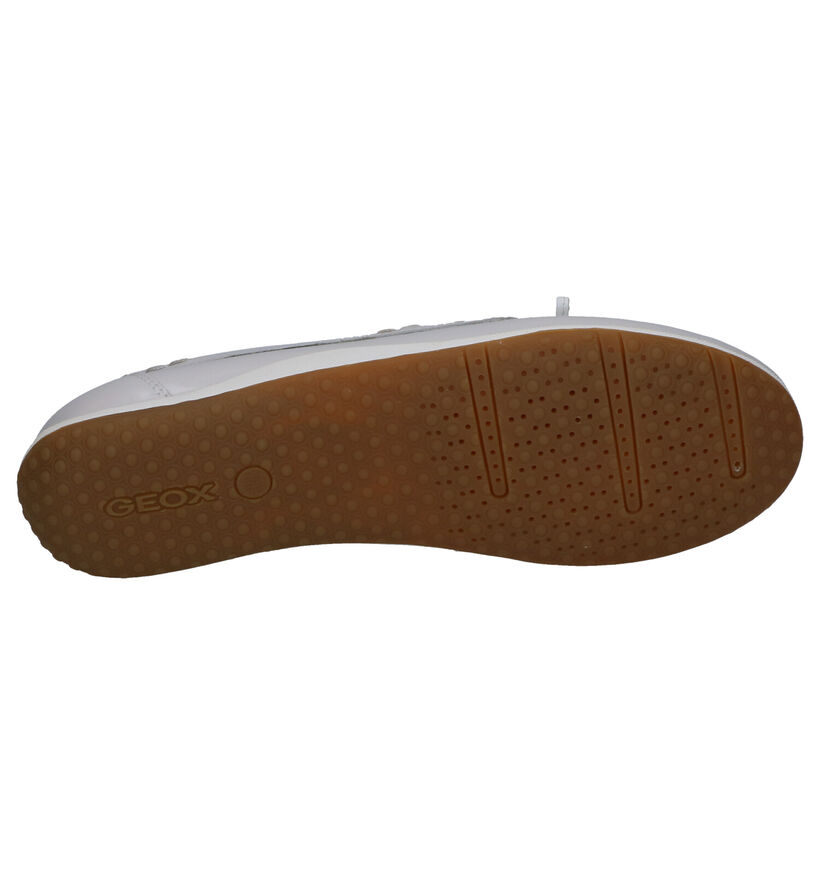 Geox Vega Moc Mocassins en Ecru pour femmes (303577)
