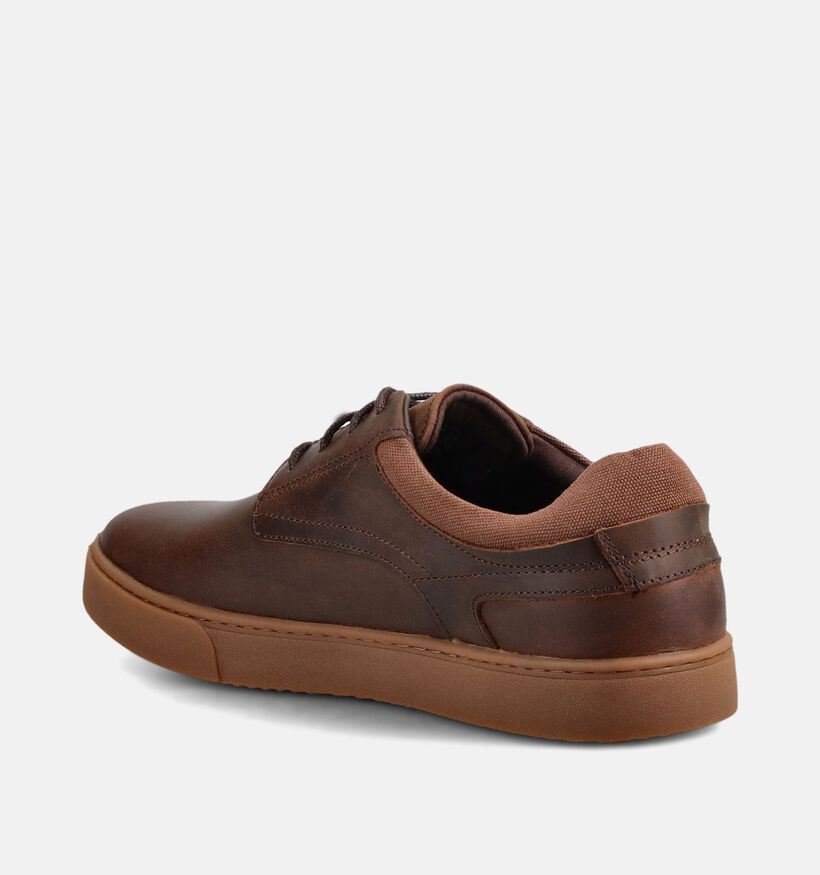Clarks Lydford Bruine Sneakers voor heren (376483)