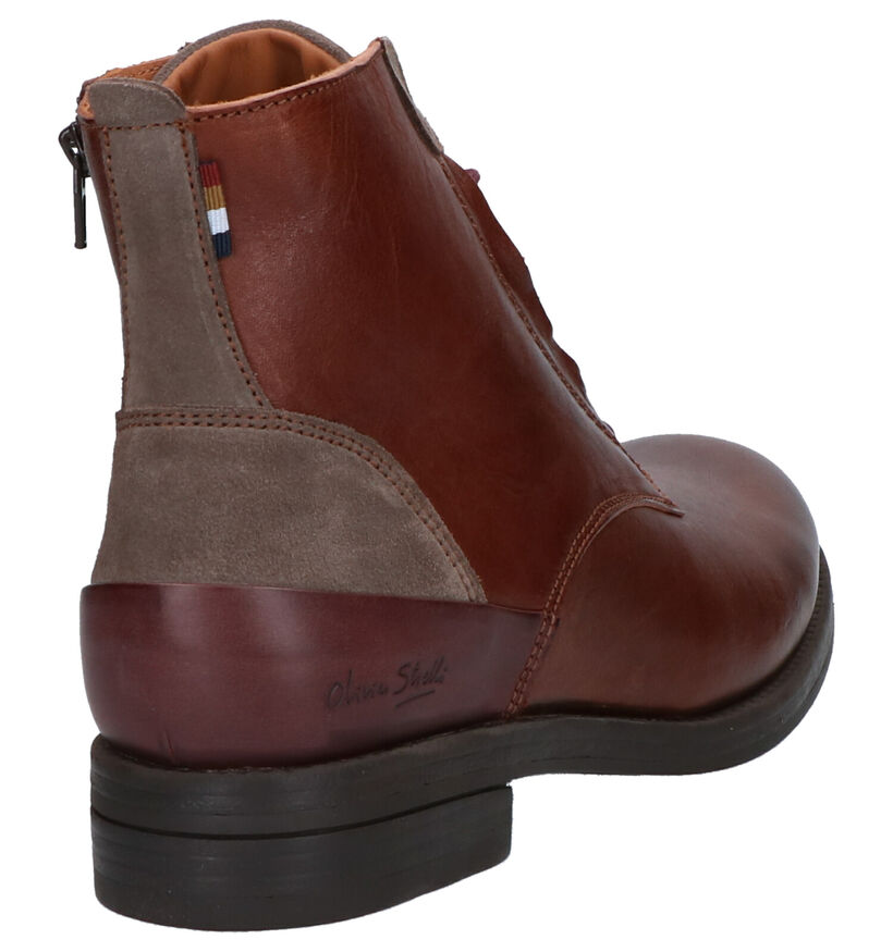 Olivier Strelli Julius Cognac Boots in leer (263261)