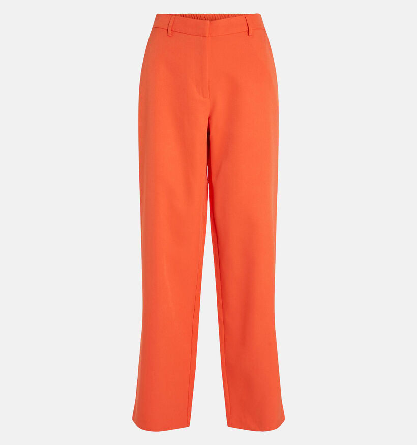 Vila Kammas Oranje Geklede Broek voor dames (318566)