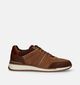 Bullboxer Chaussures à lacets en Cognac pour hommes (338837) - pour semelles orthopédiques