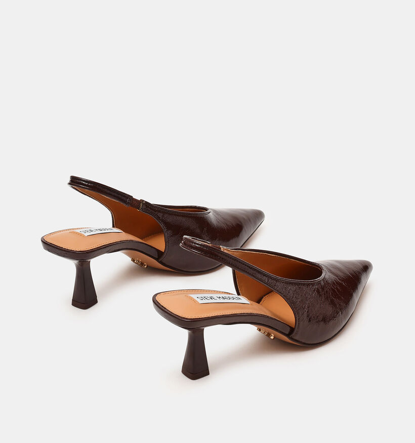 Steve Madden Alari Donkerbruine Slingback Heels voor dames (377991)