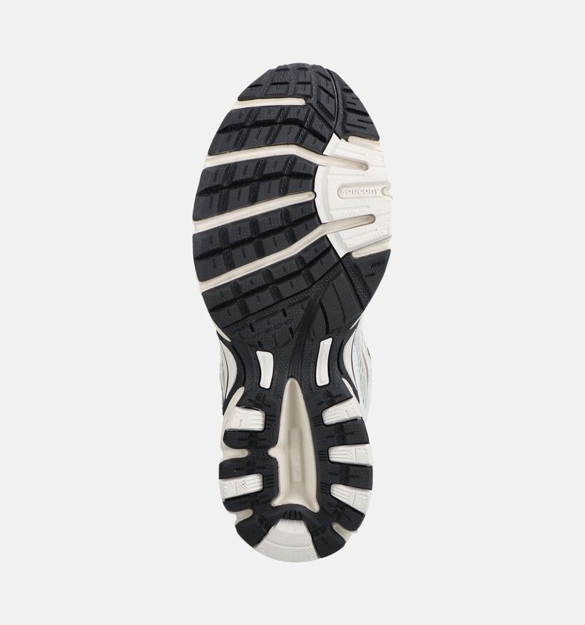 Saucony Ride Millenium Baskets en Or/Ecru pour femmes (376606)