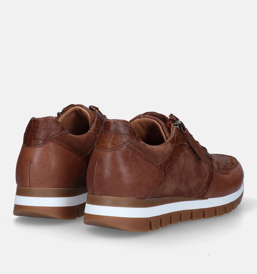 Gabor OptiFit Baskets en Cognac pour femmes (331241) - pour semelles orthopédiques