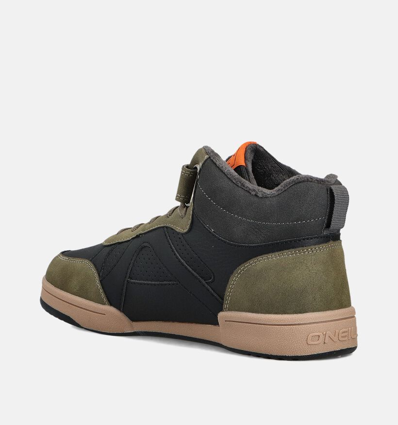 O'Neill Gulfport Mid Groene/Zwarte Sneakers voor jongens, meisjes (363276)
