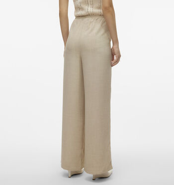 Vero Moda Broeken Beige