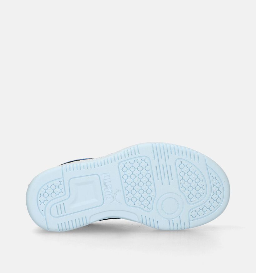 Puma Rebound v6 ac Baskets en Bleu pour filles, garçons (334493) - pour semelles orthopédiques