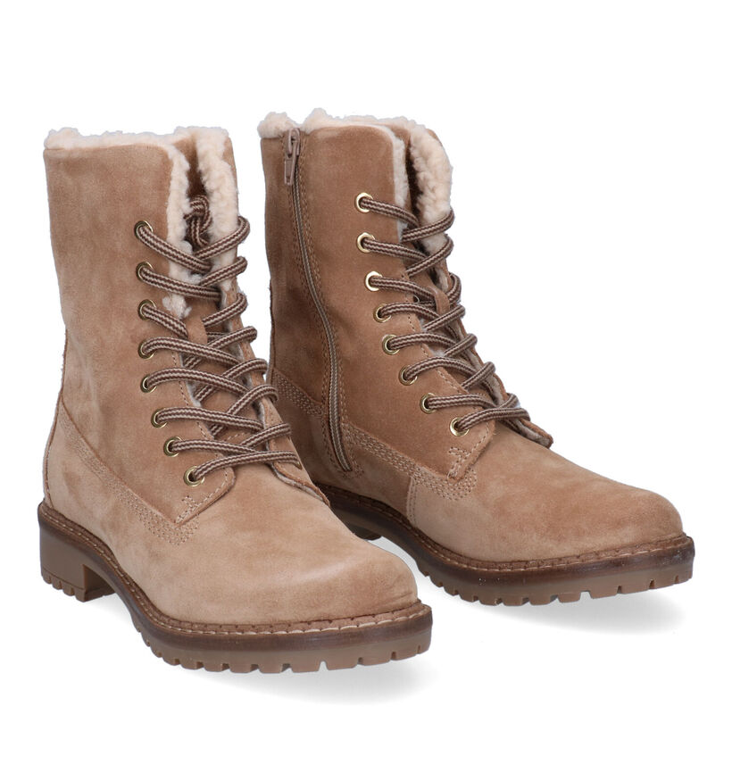 Signatur Beige Boots in nubuck (298637)