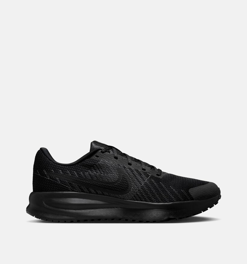 Nike Run Defy Baskets basses en Noir pour hommes (373046) - pour semelles orthop&eacute;diques