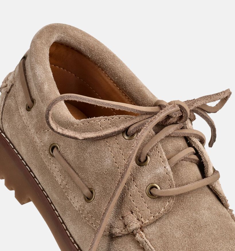 Jack & Jones Brooklyn Suede Taupe Bootschoenen voor heren (369684)