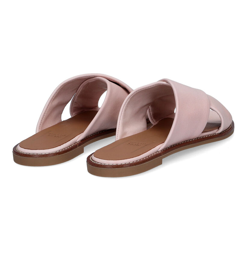 River Woods Dalia Roze Slippers in leer (307859)